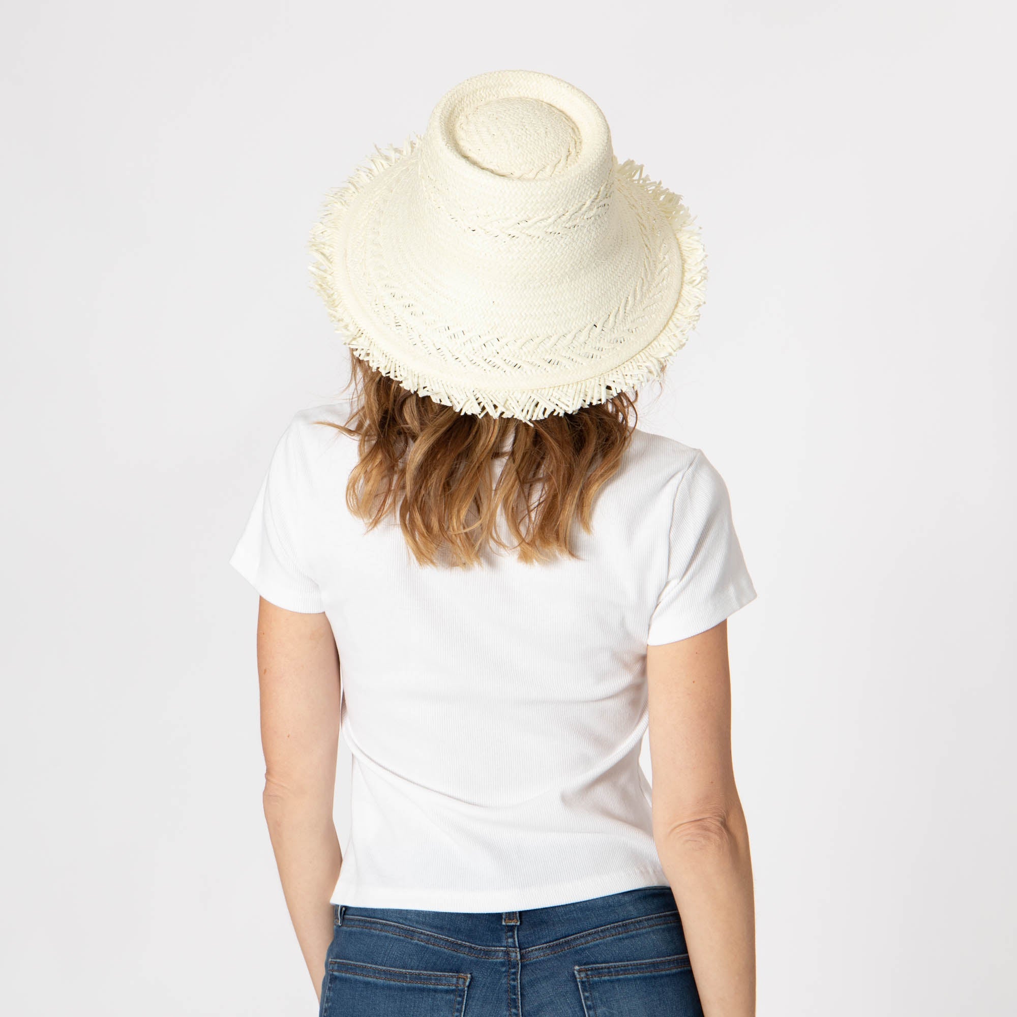 Fair Winds Woven Toyo Straw Bell Hat - Stylish Sun Hat for Women, Beach Vacation, Summer Outdoor Activities