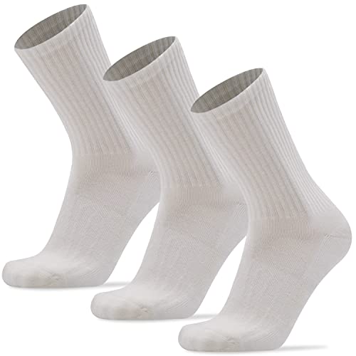 3 Pairs White