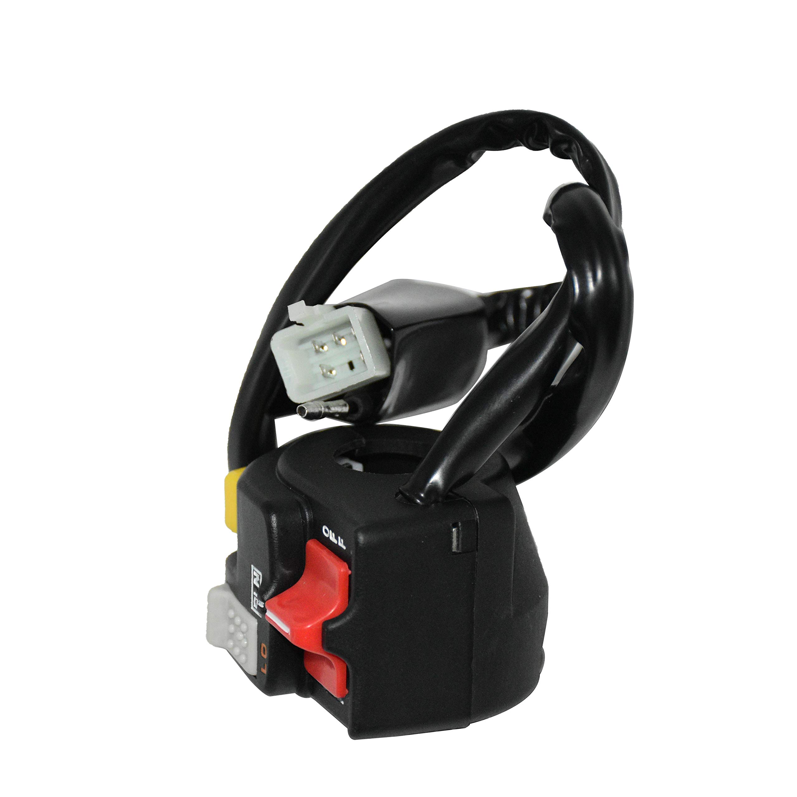 Carbman 35200-HA2-674 L-H Switch Compatible with Honda ATC250R ATC 250R (1983-1986) - Light/Kill/Start Switch Replacement Part for Off-Road & Dirt Bike Adventures
