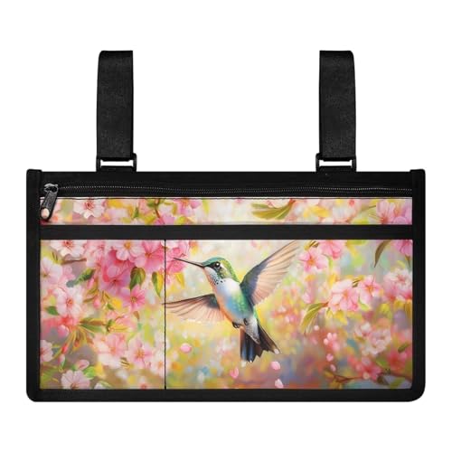 Pink Flower Hummingbird
