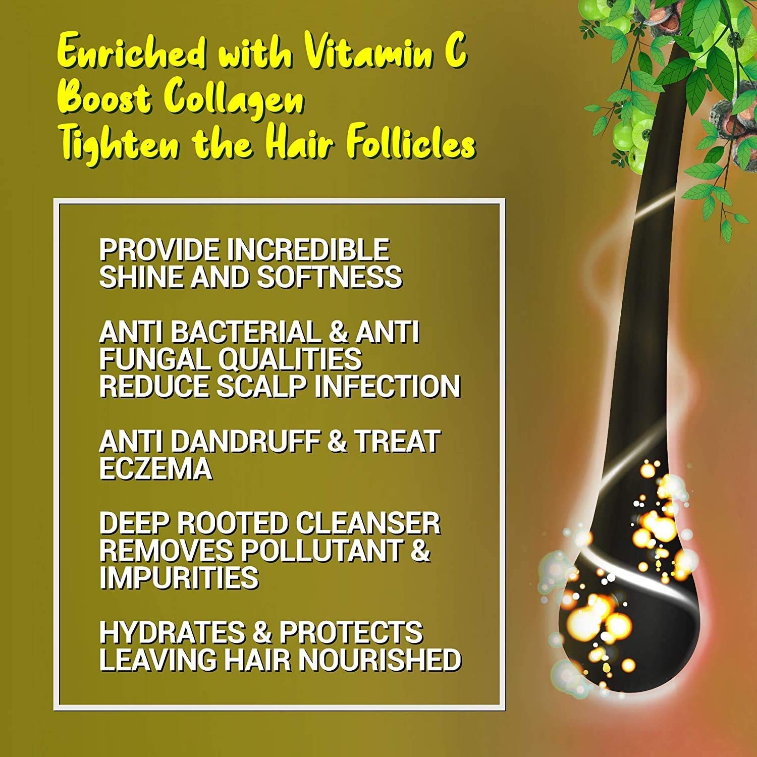 Khadi Shikakai & Honey Conditioner 210ml - SLS & Paraben Free, Pure Natural Herbal Ayurvedic Hair Care for Dry & Damaged Hair - Perfect for Daily Use & Scalp Nourishment