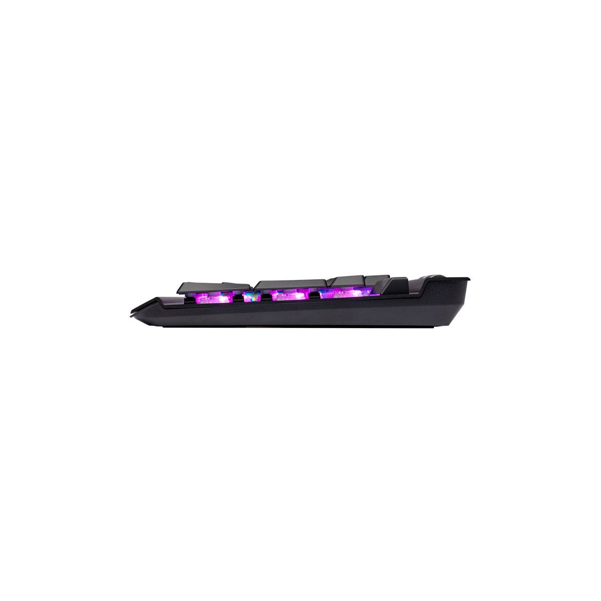 Corsair K70 RGB MK.2 Low Profile RAPIDFIRE Mechanical Gaming Keyboard with Cherry MX Low Profile Speed Switches - Perfect for Esports, Typing & Office Work
