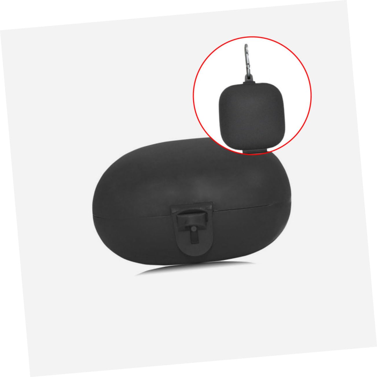 Gadpiparty 3-Pack Premium Headphone Case with Metal Buckle - Durable Scratch-Proof Silicone Storage Box for AirPods, Earbuds & Headphones - Perfect for Travel, Gym & Daily Protection