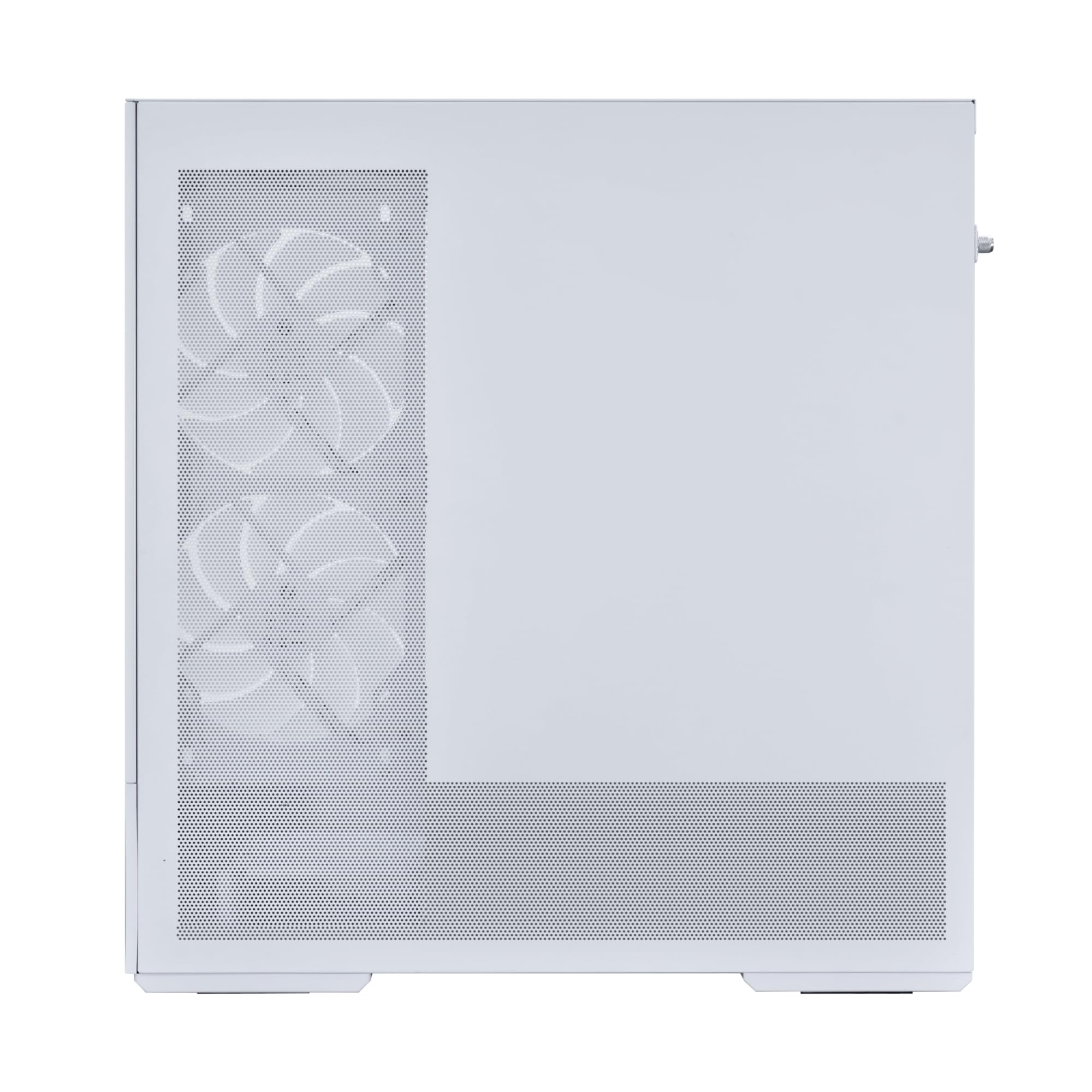 LIAN LI Mid-Tower ATX PC Case with 3 x 140mm ARGB Fans, Tempered Glass Front & Side Panels - Liquid Cooling Ready Gaming Computer Chassis (LL01 RGB - ATX - White) | Perfect for High-Performance Gaming PCs & Custom Water Cooling Builds