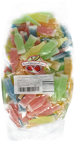 Concord Nik-L-Nip Wax Bottles Candy - 2.5Lb Bulk Sweet Treats for Parties, Halloween & Nostalgic Snacking | Fun Retro Candy for Kids & Adults
