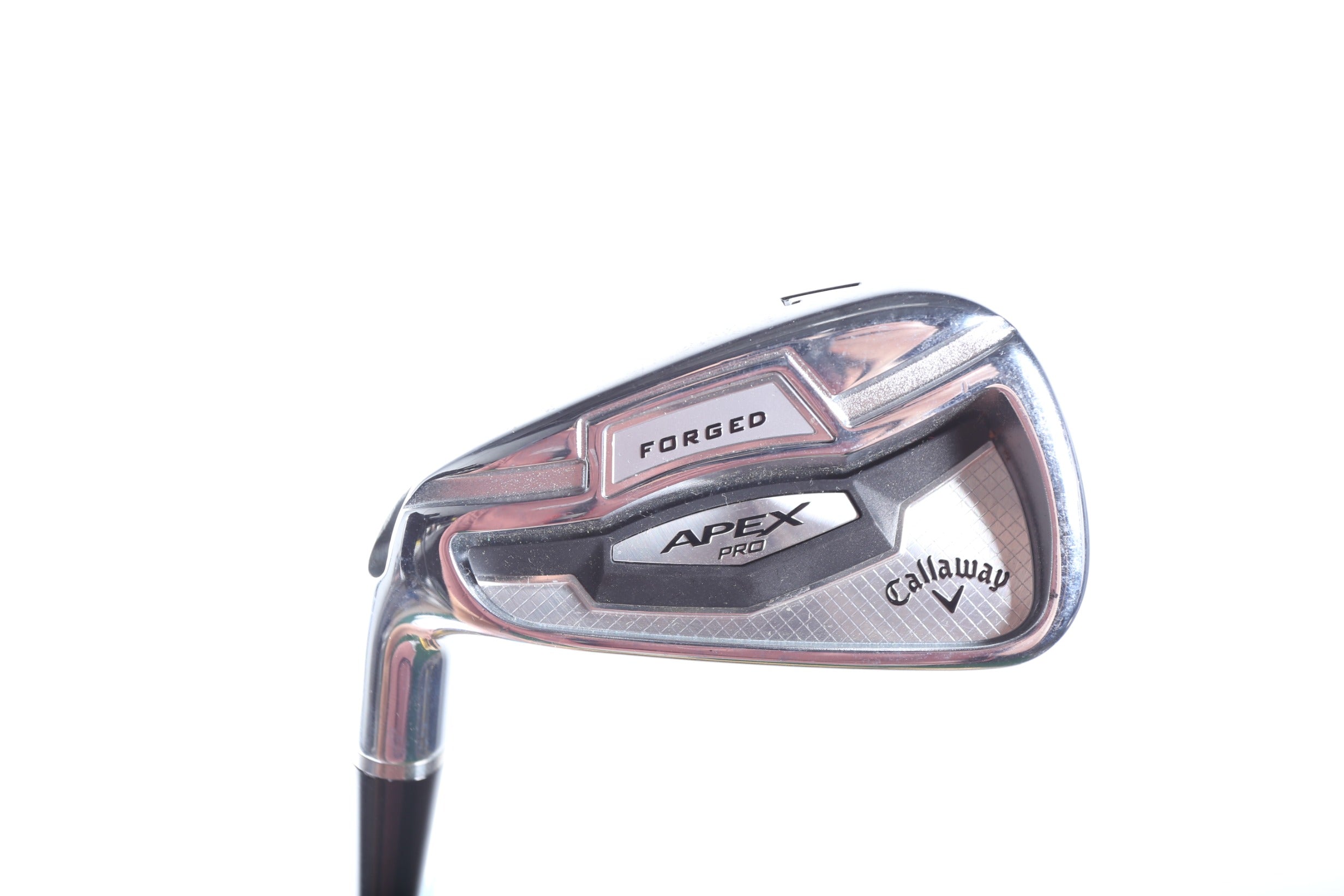 Used Callaway Apex CF16 7 Iron Golf Club - Left Handed, Regular Flex Steel Shaft - Perfect for Practice & Game Improvement