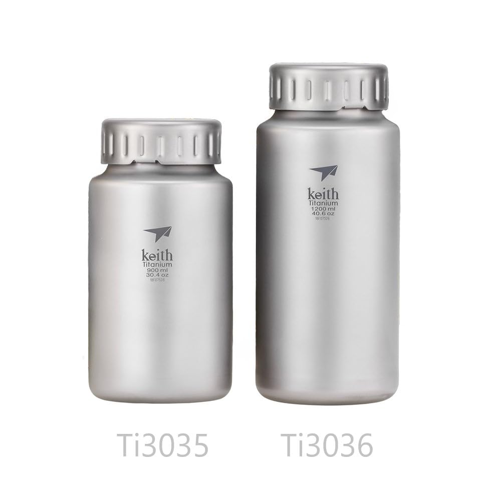 Premium 1.2L Titanium Sports Water Bottle - Lightweight, Durable & BPA-Free for Hiking, Gym & Outdoor Adventures