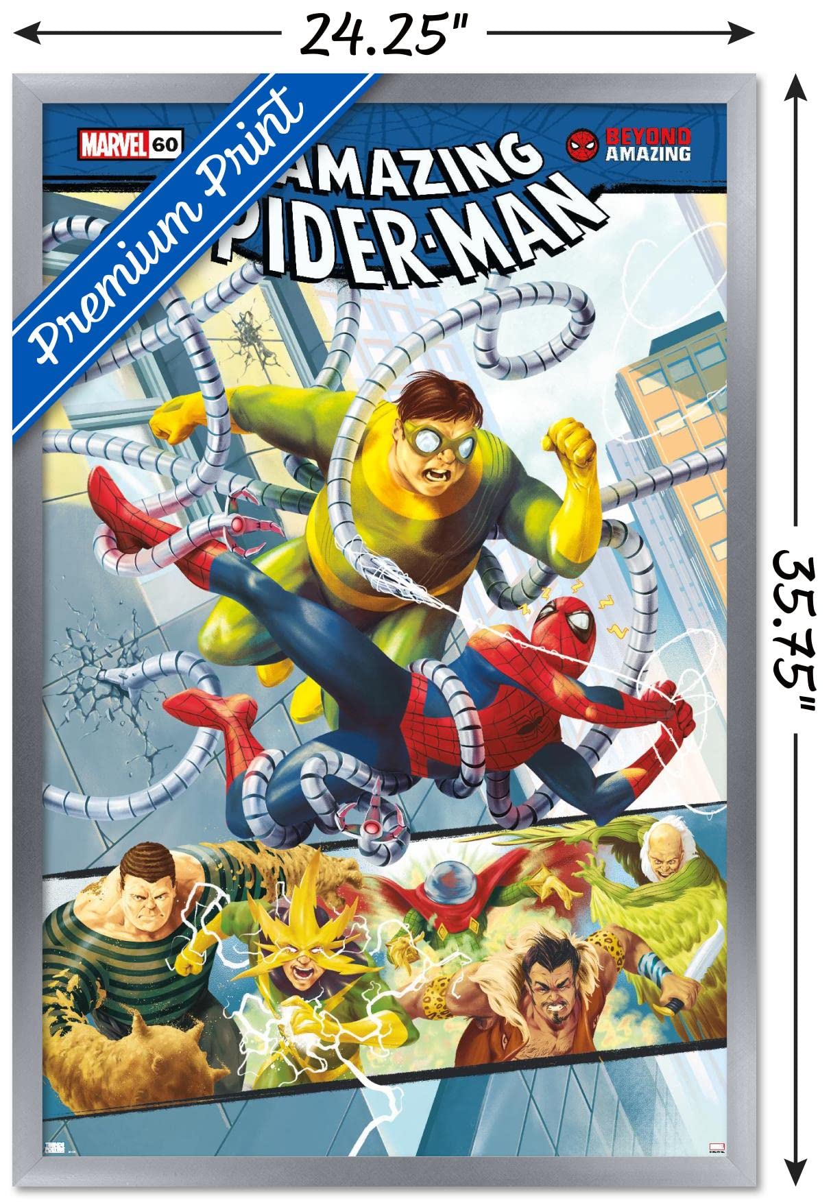 Marvel Comics Spider-Man: Beyond Amazing - Sinister Six Cover Wall Poster 34