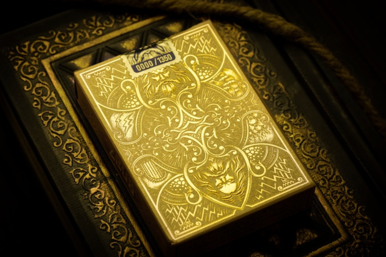 Zeus Playing Cards - Premium Quality Poker Cards for Magic Tricks, Card Games & Collectibles | Perfect for Poker Nights, Magic Shows & Gifts
