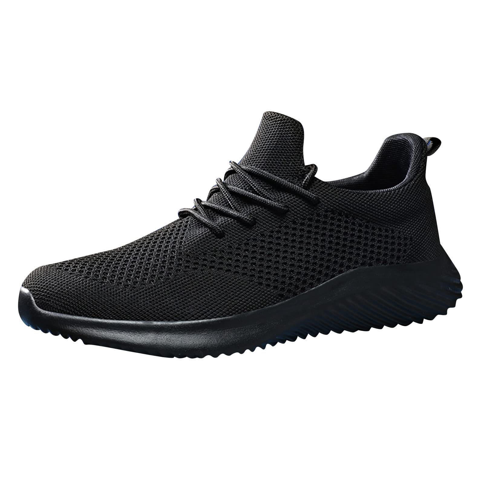 MLAGJSS Men's Wide Width Slip-On Work Sneakers - Non-Slip, Comfortable & Durable for Construction, Warehouse & Outdoor Jobs