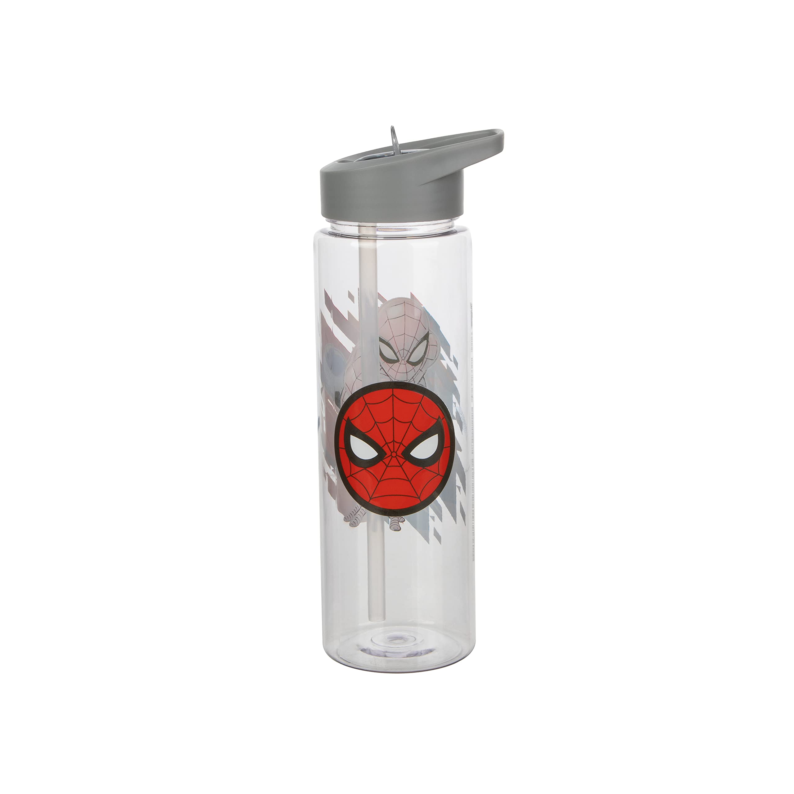 Spider-Man Marvel Superhero Tritan Water Bottle - BPA-Free, Leak-Proof, 20oz - Perfect for Gym, School & Outdoor Adventures