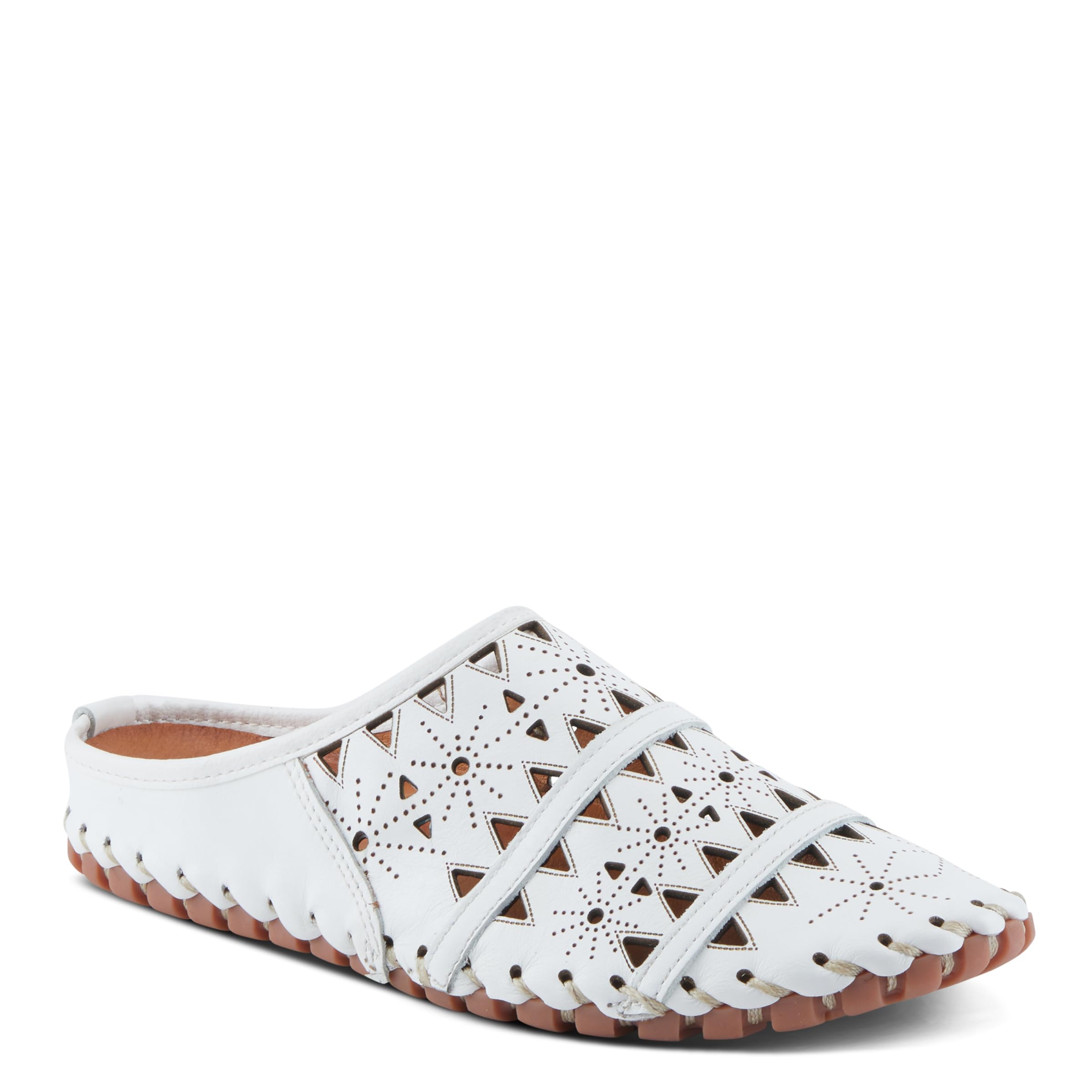 Spring Step Fusalide Women's Slip-On Clogs - Comfortable Leather Shoes with Non-Slip Rubber Outsole | Perfect for Casual Wear, Work, and Everyday Comfort