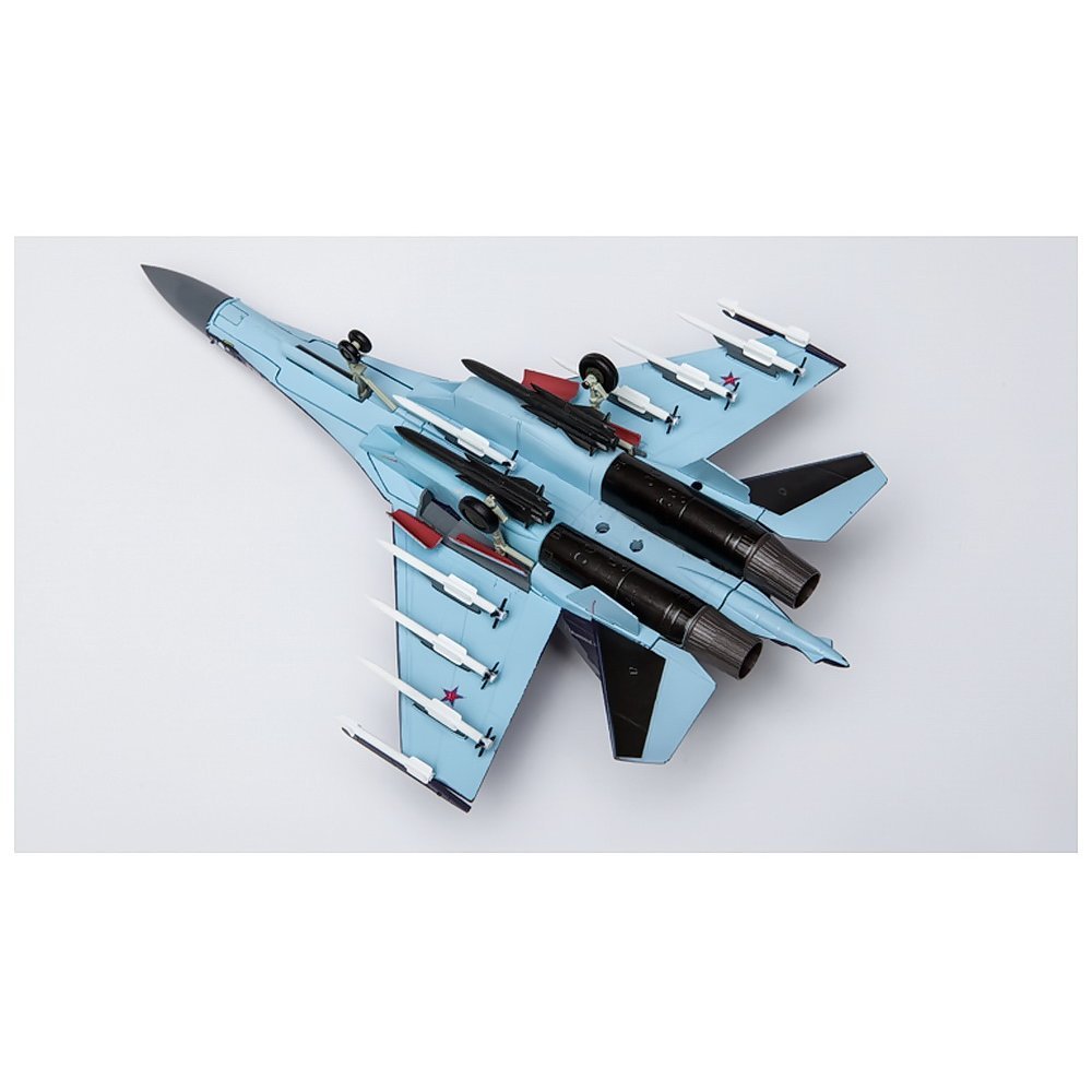 1/72 Scale Zymise Gywinovo Sukhoi Su-35 Russian Air Force Die Cast Metal Model Airplane - Perfect for Collectors, Military Enthusiasts & Home Office Display