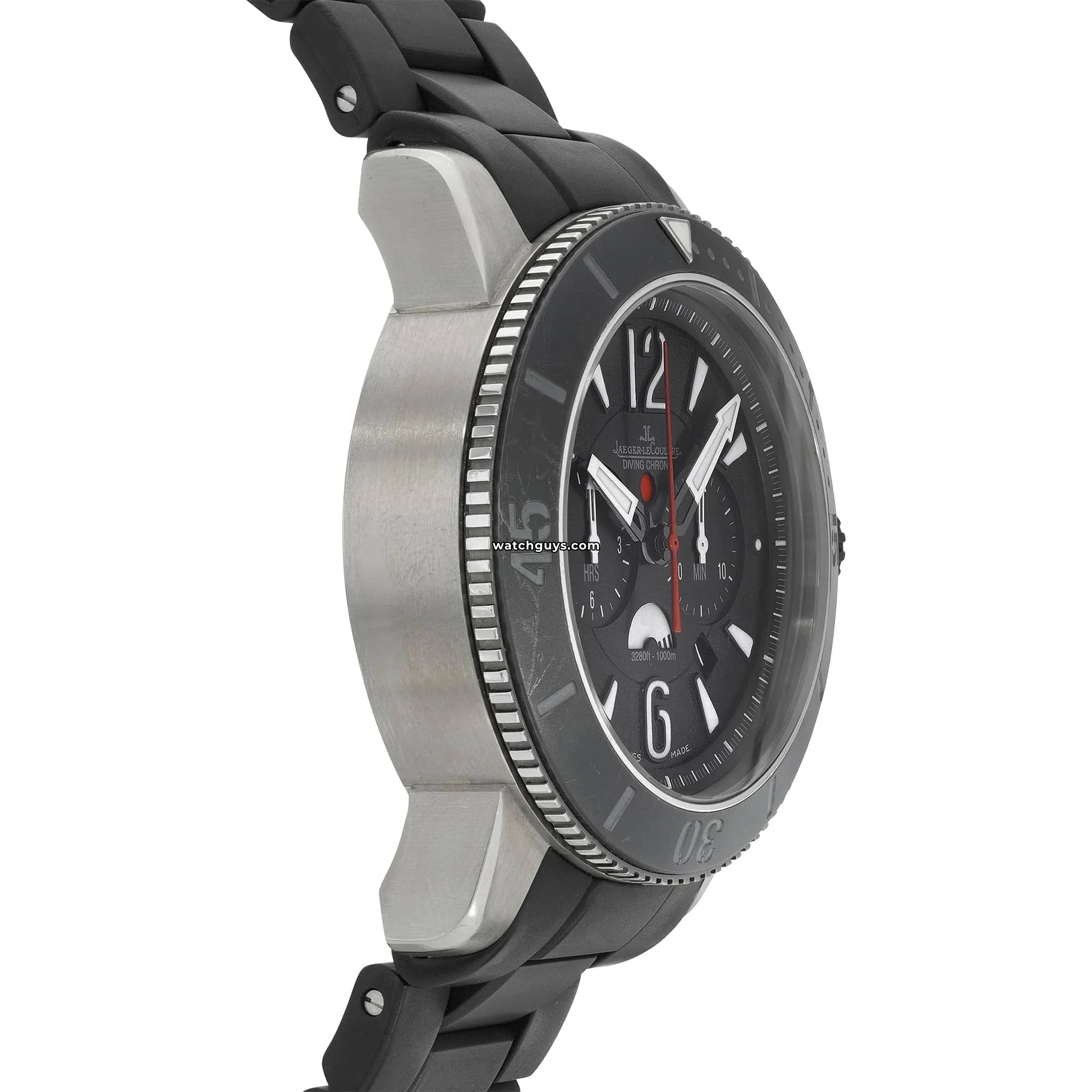 Jaeger-LeCoultre Q178T677 Master Compressor Diving Chronograph GMT Navy Seals Limited Edition Watch - Luxury Dive Watch for Men, Professional Waterproof Chronograph with GMT Function - Perfect for Scuba Diving, Military Use & Collector's Display