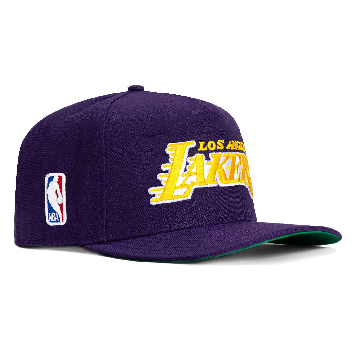 New Era 9Seventy Los Angeles Lakers Alternate Stretch Snapback Hat - Purple & Gold NBA Basketball Cap for Men & Women - Perfect for Games, Fan Gear & Streetwear Fashion