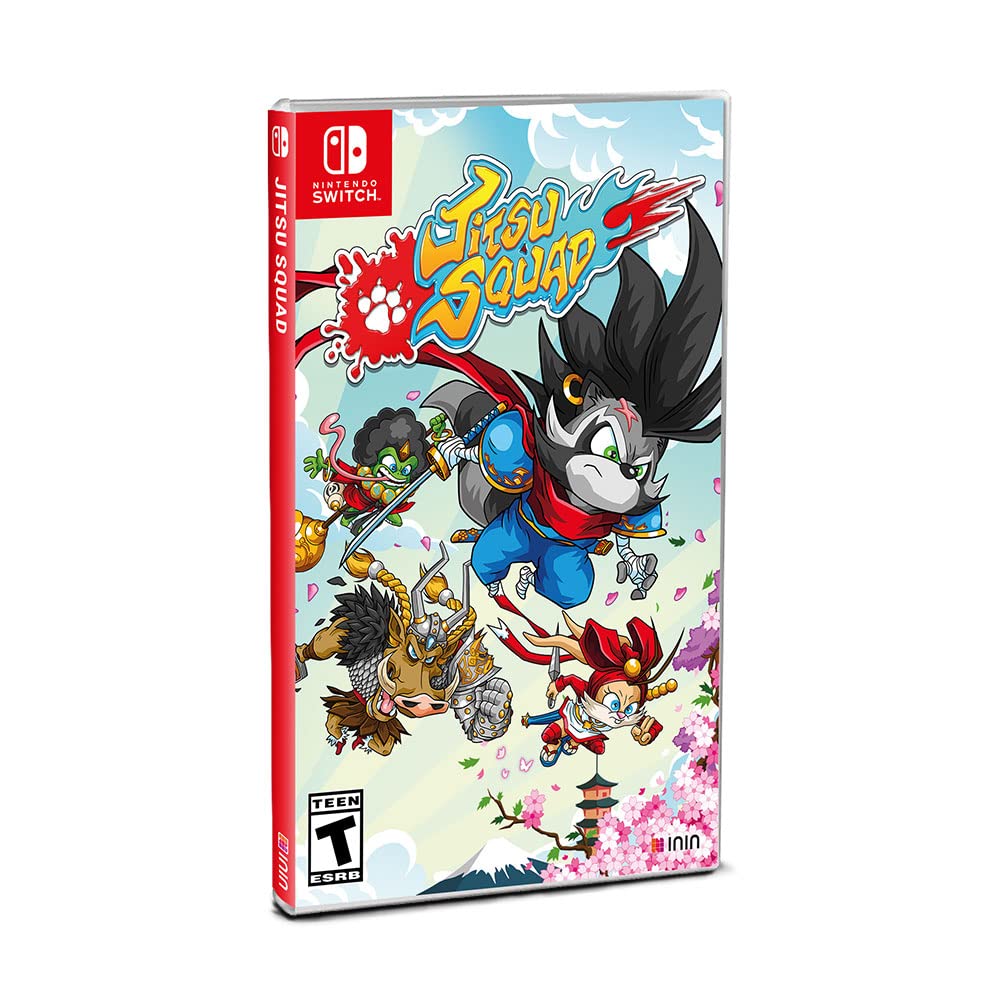 Jitsu Squad - Action-Packed Fighting Game for Nintendo Switch | Multiplayer Brawler with Stunning Graphics | Perfect for Family Game Nights & Competitive Play