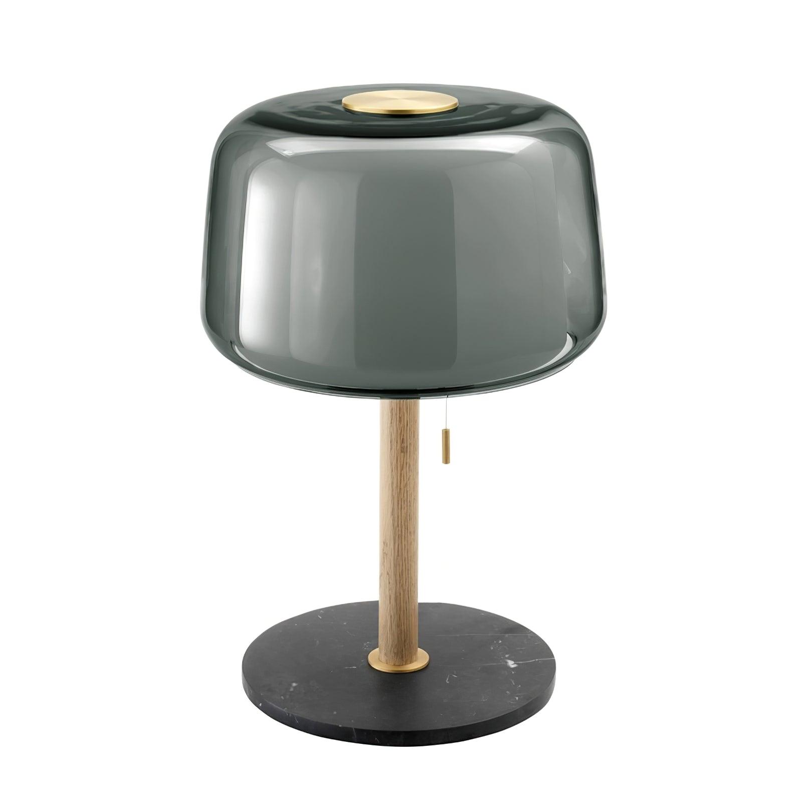 Mona Glass Table Lamp - Modern Decorative Lighting for Living Room, Bedroom & Office - Elegant Home Decor & Ambient Light