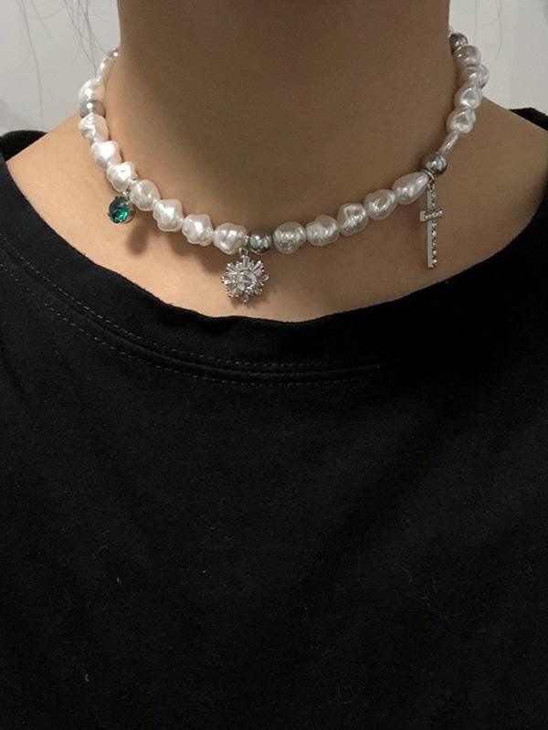 Lovevop Chic Pearl Lovely Necklace - Elegant Women's Jewelry Gift for Valentine's Day, Anniversary & Special Occasions | Perfect for Date Night, Party & Wedding Accessories