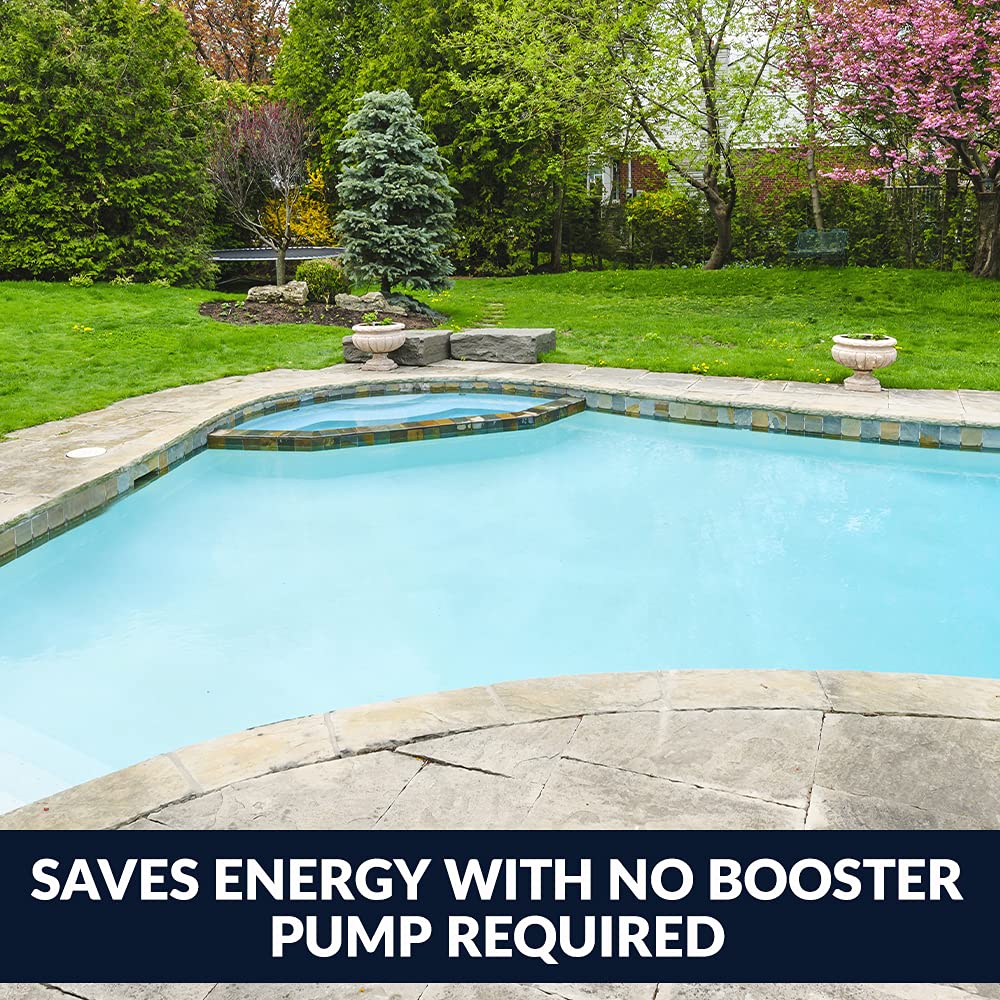 Hayward W3DV5000 Automatic Pool Vacuum Cleaner - In-Ground Pool Cleaner for Pools up to 20x40 ft, 40 ft Hose, Disc Suction Technology - Perfect for Daily Pool Maintenance & Debris Removal