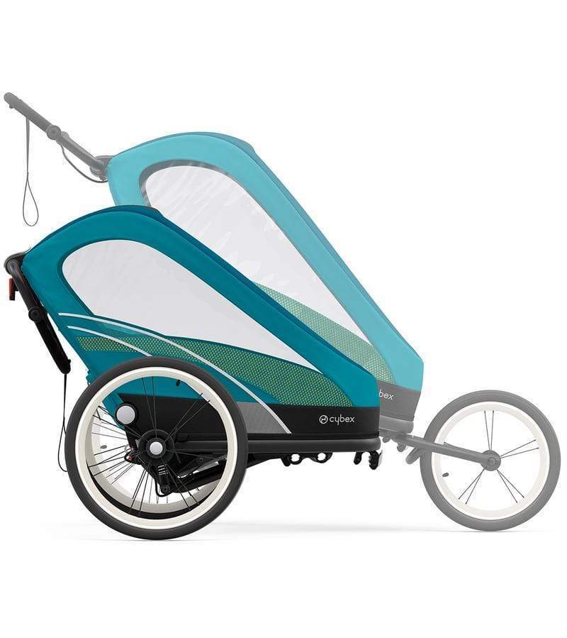 Cybex ZENO Multisport Stroller & Bike Trailer - Lightweight All-Terrain Baby Jogger for Running, Biking & Hiking - Perfect for Active Families & Outdoor Adventures