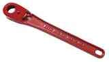 Reed Manufacturing 13-Inch Thru-Bolt Ratchet Wrench Handle - Heavy Duty Ratcheting Tool for Plumbing, HVAC, and Mechanical Repairs
