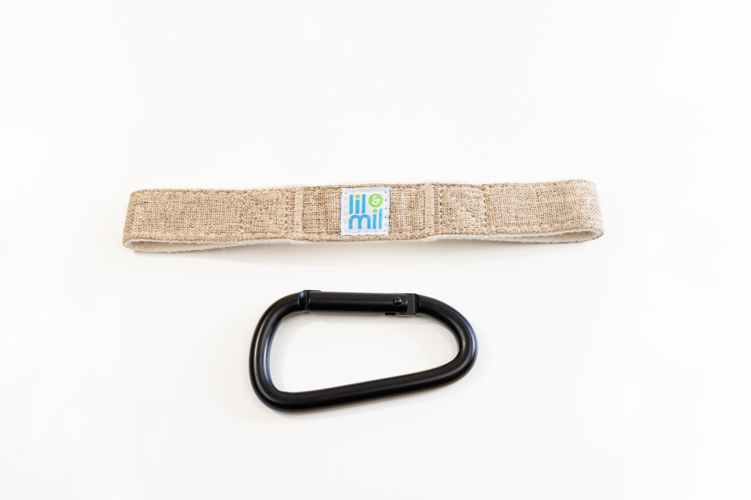 Lil & Mil Stroller Hooks for Diaper Bags, Shopping & Travel - Heavy Duty Stroller Clips for Hanging Bags & Accessories (2 Pack) - Perfect for Strollers, Wagons & Baby Gear Organization