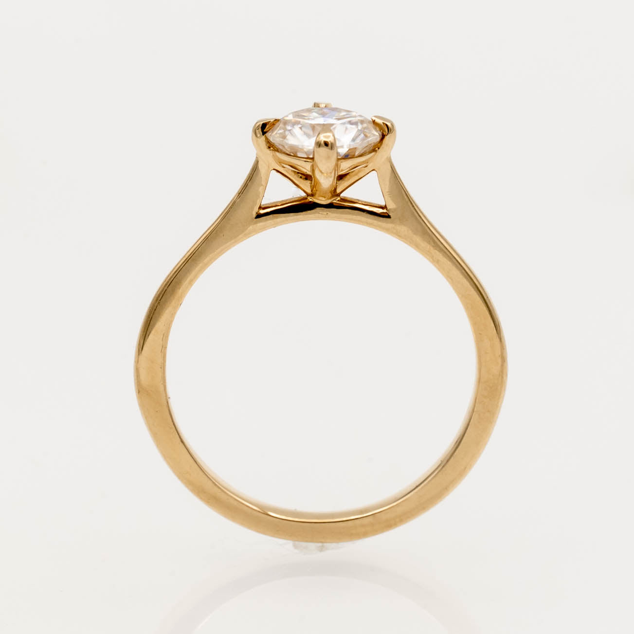 Sequoia Moissanite Ring – Elegant & Durable Wedding Band for Women, Perfect for Engagement, Anniversary & Everyday Wear