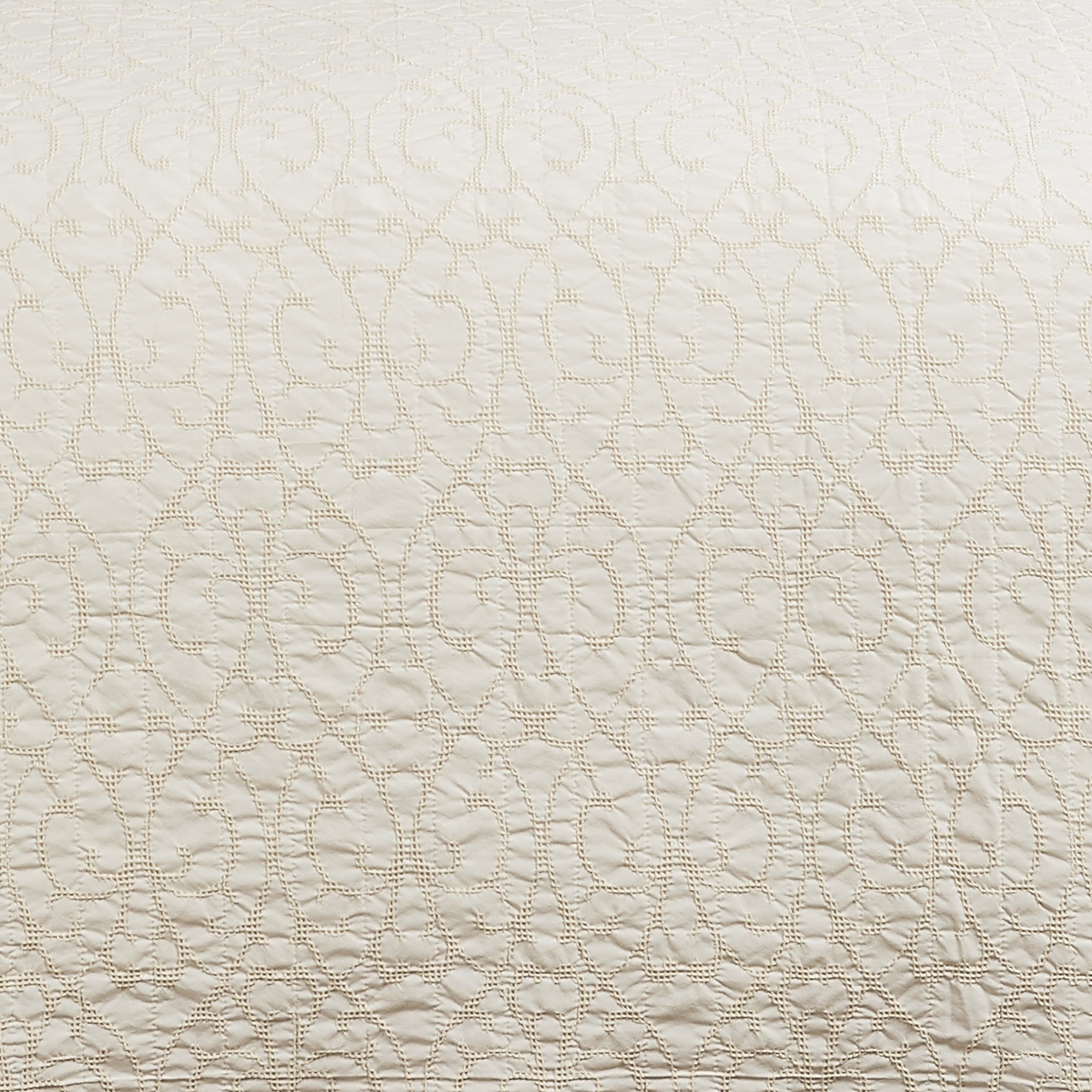 Beckett Cream Bedspread Set - Queen Size Luxury Cotton Bedding - Perfect for Master Bedroom, Guest Room & Cozy Home Decor