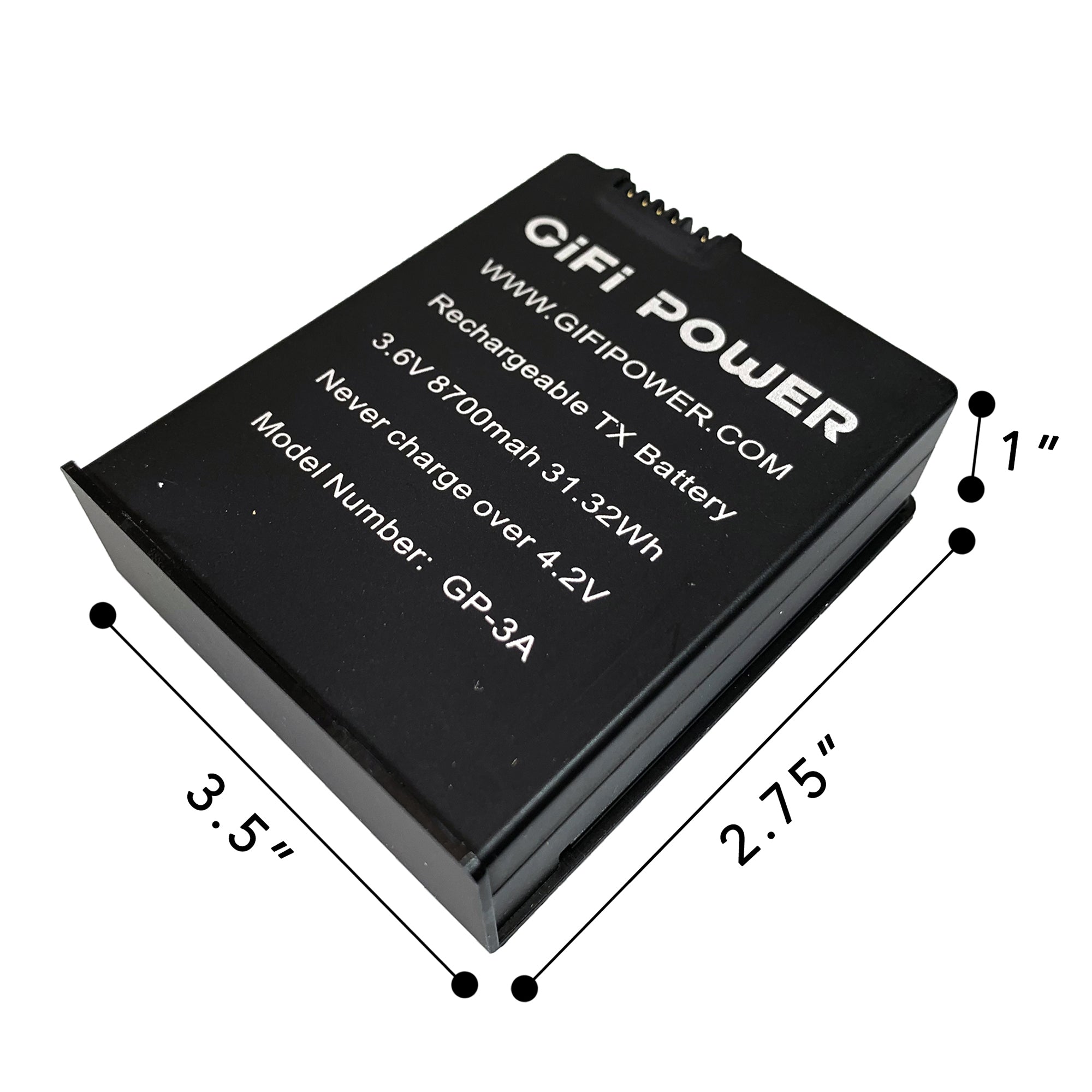 3.6V 8700mAh LiPo Rechargeable Drone Battery - Replacement for Yuneec ST16S Controller | Long-Lasting Power for Aerial Photography & RC Flying