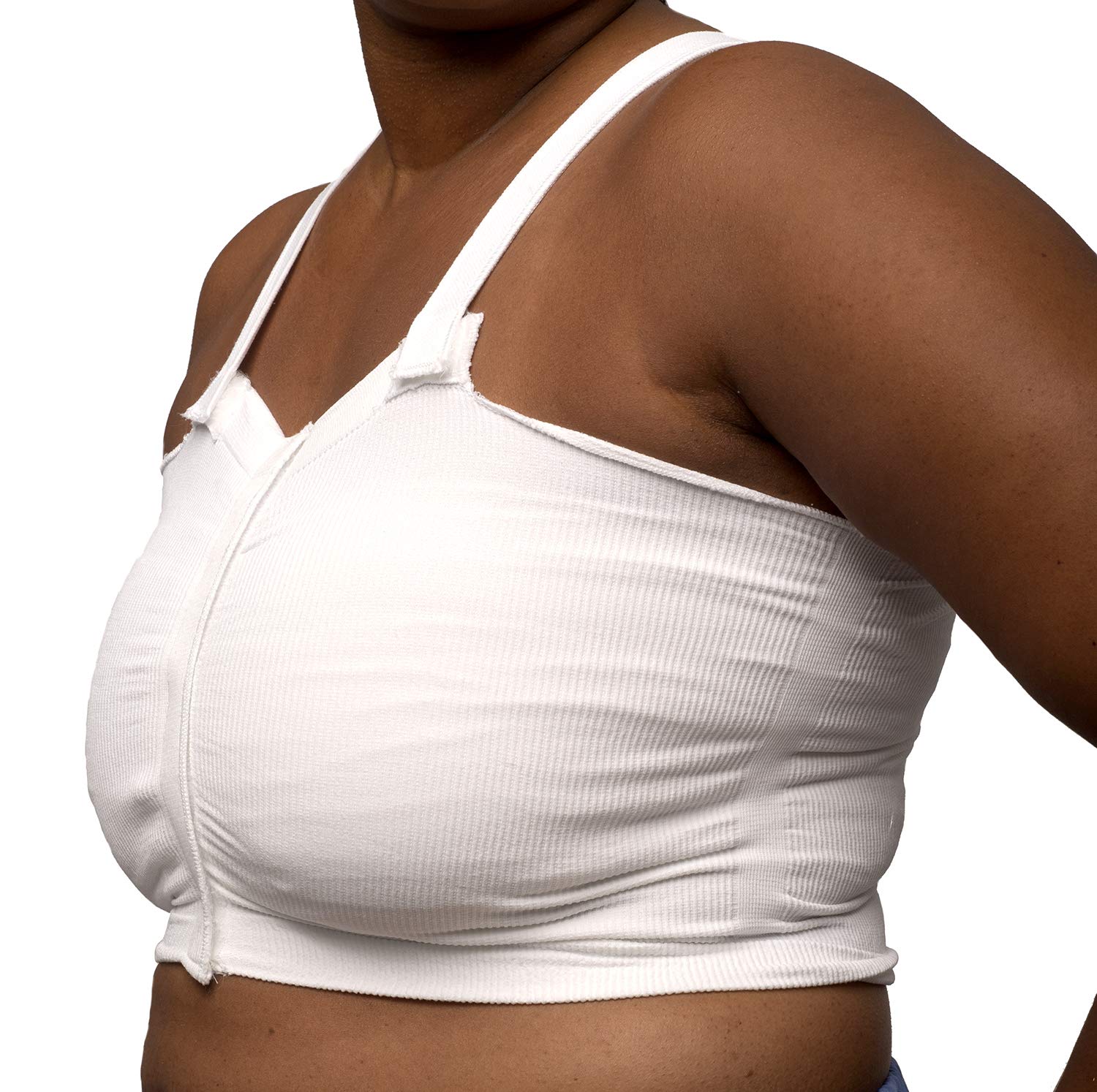 Post-Surgical Bra for Women with Detachable Straps - Comfortable Recovery Bra After Breast Surgery, Mastectomy, Lumpectomy - Ideal for Daily Wear & Post-Op Healing
