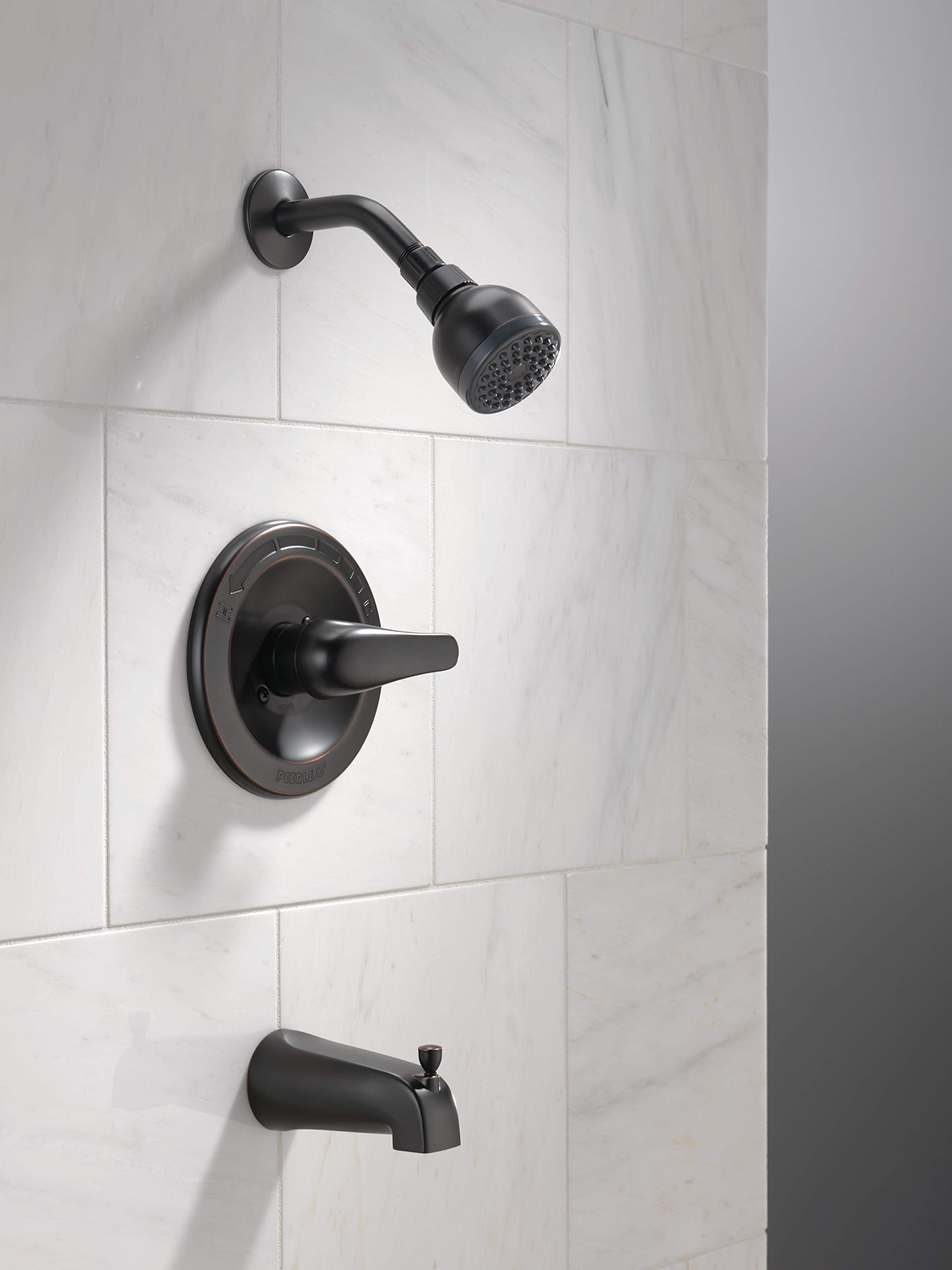 Peerless PTT188750-OB Oil Rubbed Bronze Faucet - Elegant Bathroom Sink Faucet for Modern & Traditional Home Decor