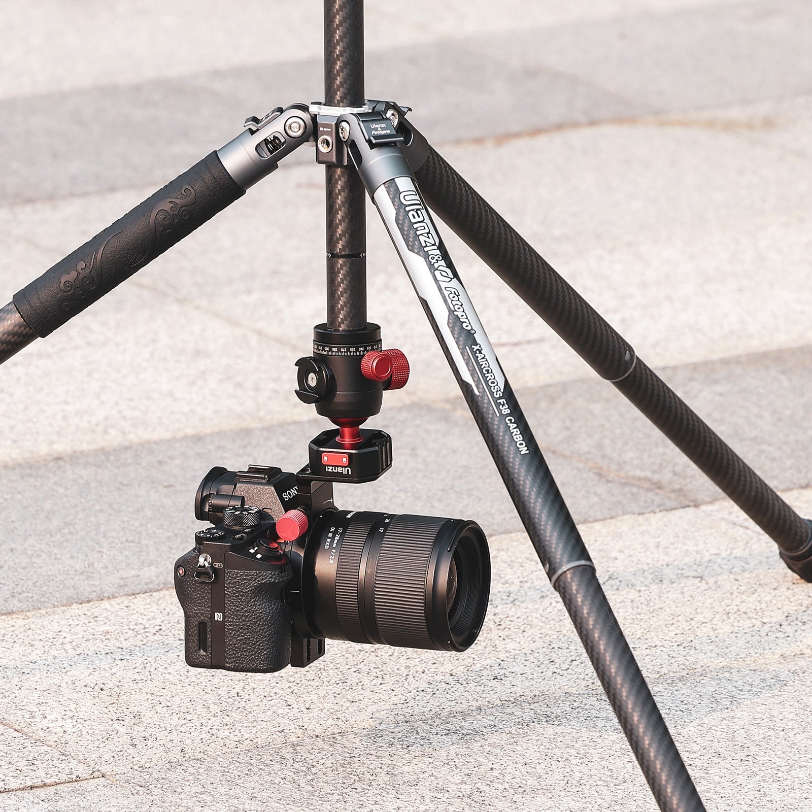 Ulanzi S63 Quick Release Rotatable Claw Mount Plate Kit - Horizontal to Vertical Camera Mount for DSLR, Mirrorless, Action Cameras | Perfect for Vlogging, Photography, and Video Shooting