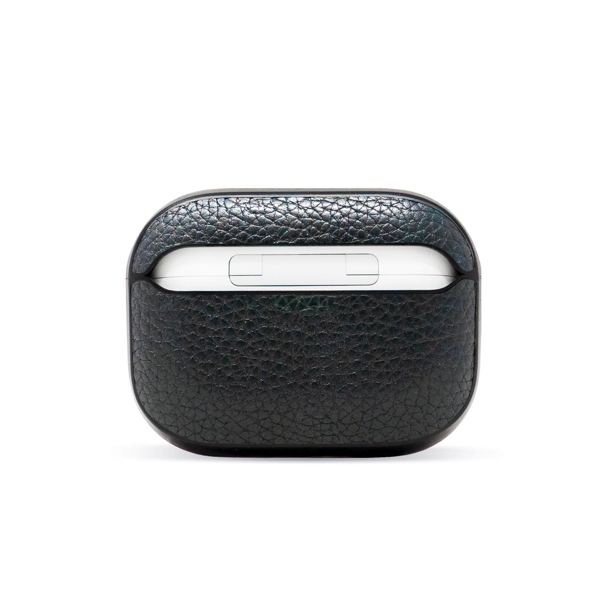 Premium Black Leather AirPods Pro Case - Shockproof Protective Cover with Keychain for Apple AirPods Pro 1st/2nd Gen - Perfect for Travel, Workout & Everyday Use