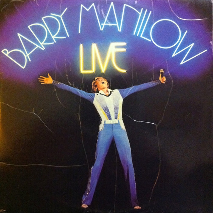Barry Manilow – Live Double LP Vinyl Record (VG+/VG+) – Perfect for Collectors & Music Lovers – Great for Home Listening & Gifts