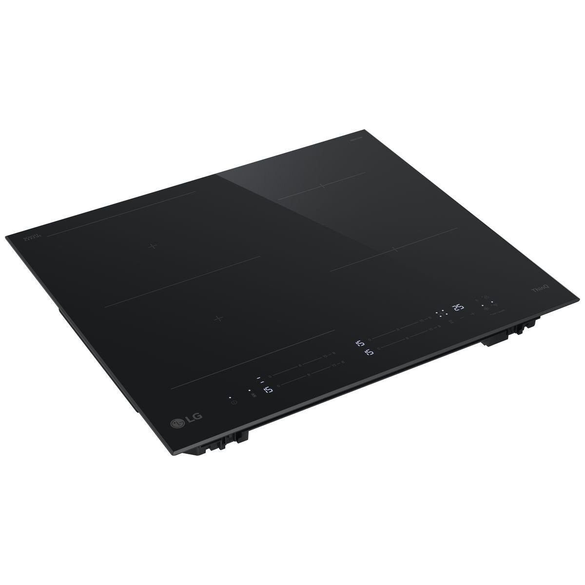 LG 60cm Series 7 Induction Cooktop with 4 Zones & Flexi Zone - BCI607T4BG - Perfect for Home Kitchen, Restaurant & Commercial Cooking