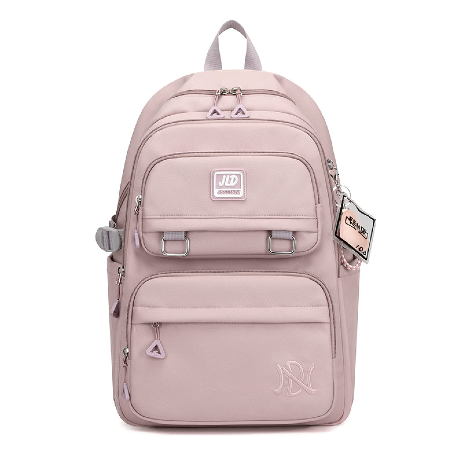 Large Capacity Travel Backpack for School - Light Purple Cute Casual Backpack for Primary & Secondary Students | Perfect for Daily Commute, Weekend Trips & Outdoor Adventures