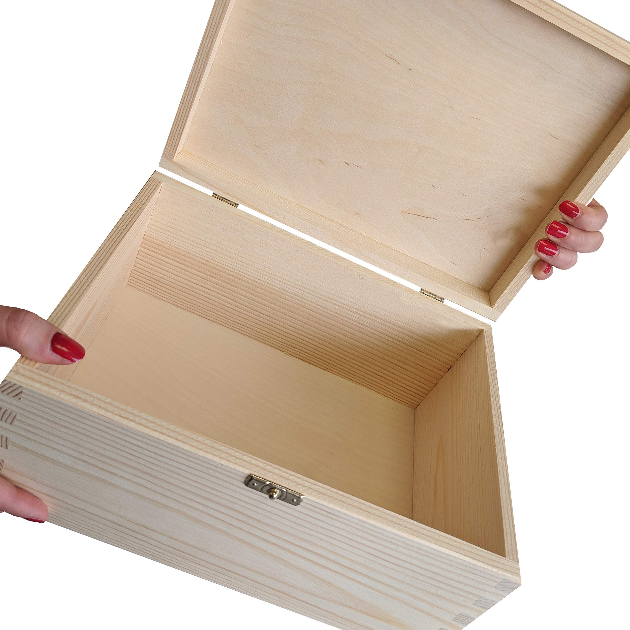 Personalized Wooden Baby Keepsake Box - Engraved Newborn Memory Box for Christening, Baptism & Baby Shower Gifts - Perfect for Baby Girls & New Moms (Dream Big Little One) - Nursery Decor & First Year Milestone Storage