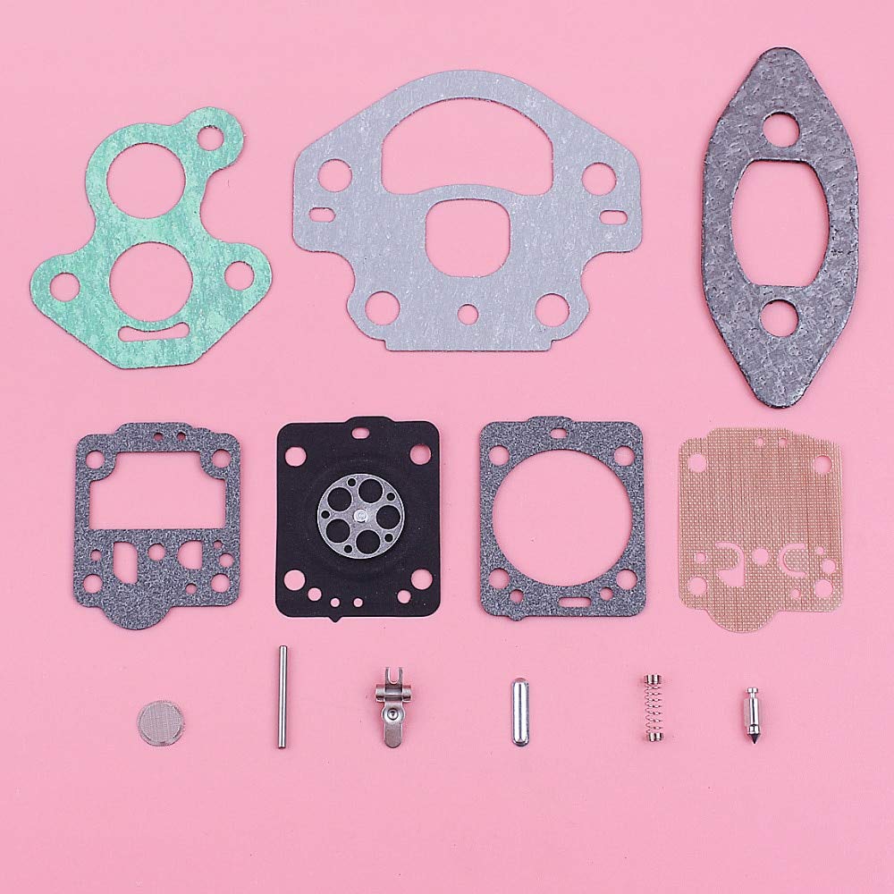 SYCEZHIJIA Carburetor Repair Kit with Muffler Gasket & Diaphragm - Compatible with Husqvarna 235 240 Chainsaw - Replacement Parts for Carb Rebuild & Maintenance - Ideal for Forestry Work, Tree Cutting & DIY Chainsaw Repair