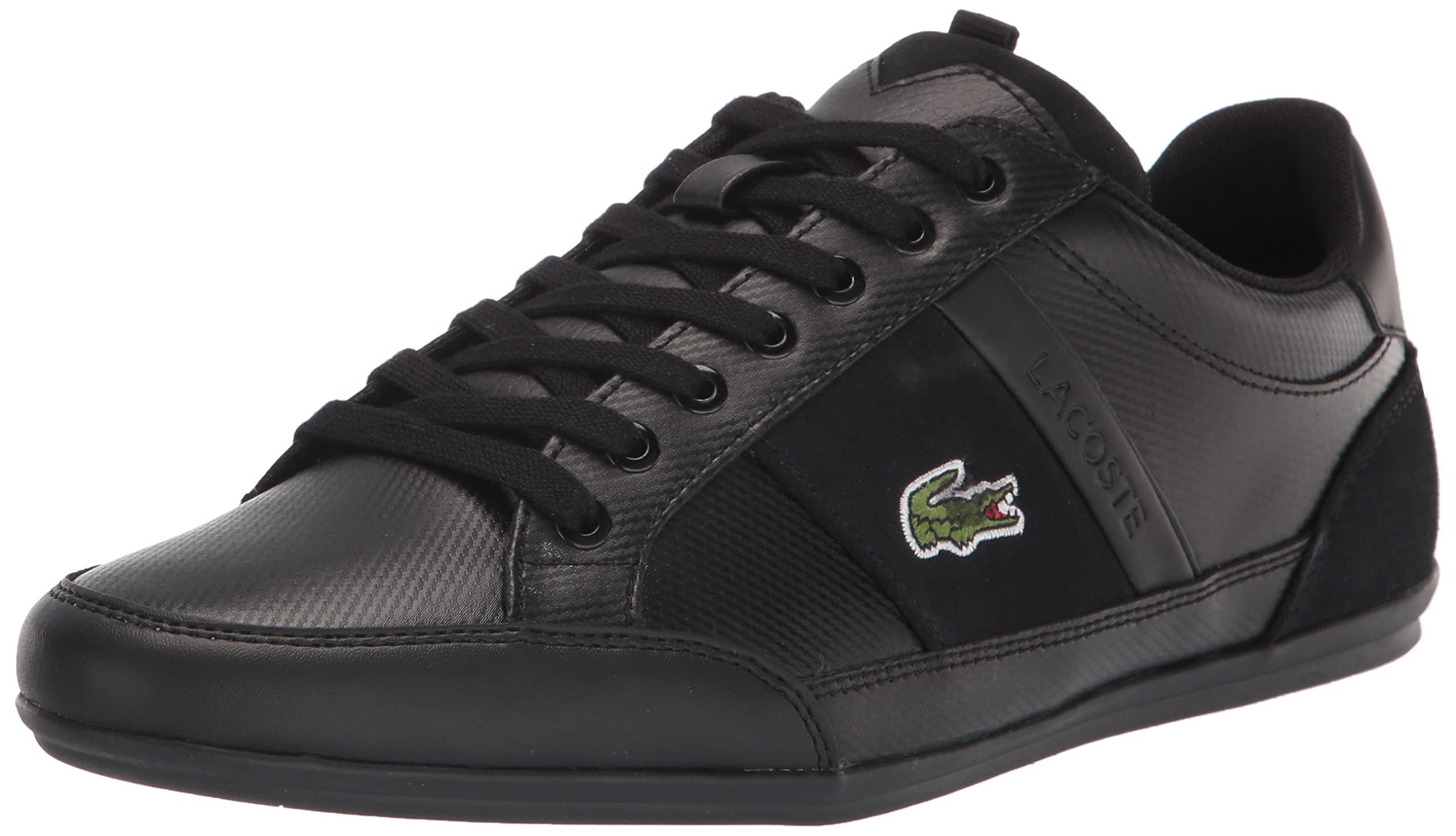 Lacoste Men's Chaymon Sneakers - Classic White Leather Casual Shoes for Men | Comfortable Walking & Everyday Wear | Perfect for Work, Travel & Outfits