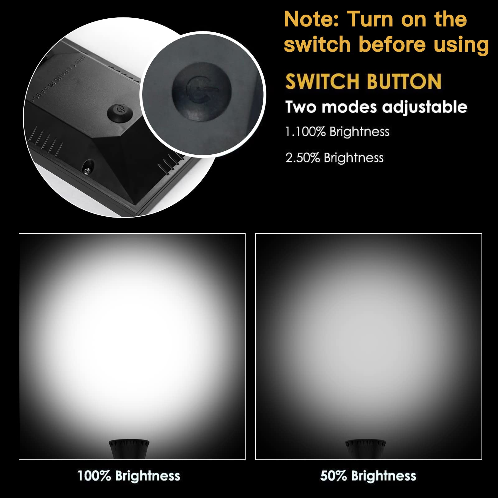 Waterproof Solar Spot Lights for Outdoor - 2-in-1 Solar Powered Landscape Lighting with Dusk to Dawn Sensor for Garden, Porch, Walkway, Patio (1 Pack) - Perfect for Pathway Illumination and Accent Lighting