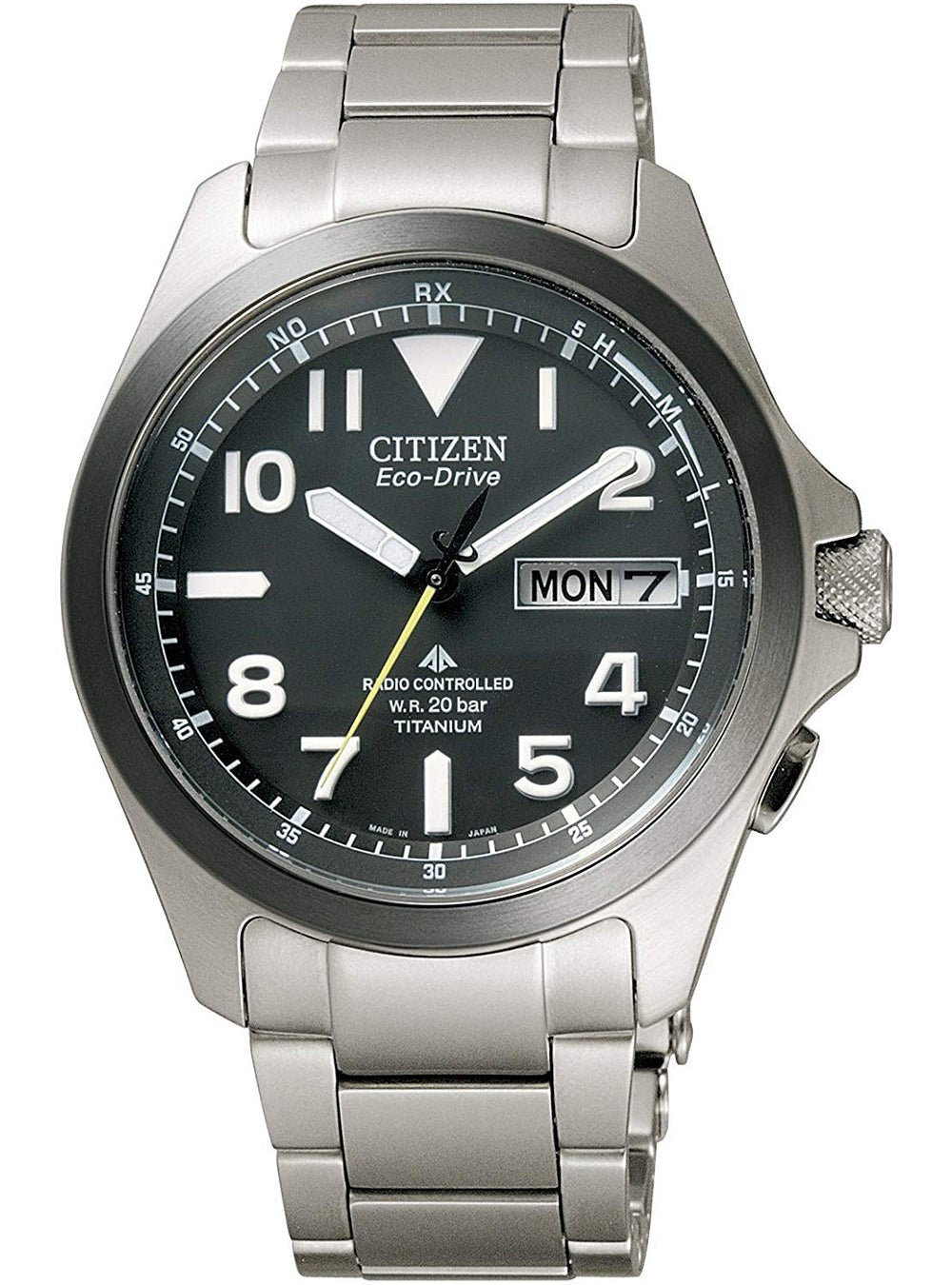 CITIZEN PROMASTER LAND PMD56-2952 Men's Eco-Drive Watch - Japanese Automatic Movement, Water Resistant, Made in Japan - Perfect for Outdoor Adventures, Hiking & Daily Wear