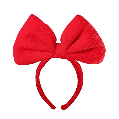 Exaggerated Oversized Plush Bow Hair Clips - Cute Barrette Hair Accessories for Women & Girls - Perfect for Parties, Cosplay, Photo Props & Everyday Fashion