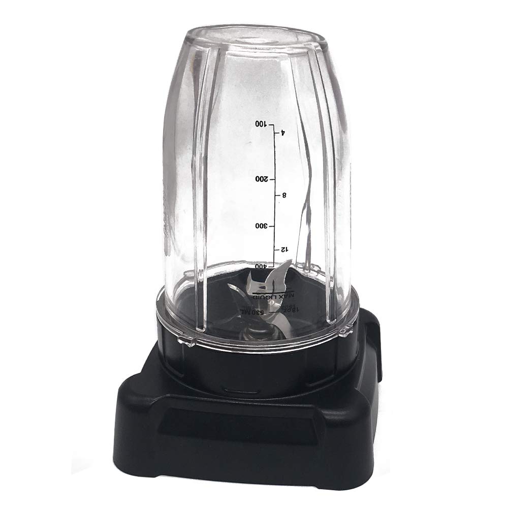 Replacement Extractor Blade with 18oz & 24oz Cups and Spout Lid for Ninja Professional Blender BL660/BL740/BL770 Series - Perfect for Smoothies, Shakes, and Food Prep at Home