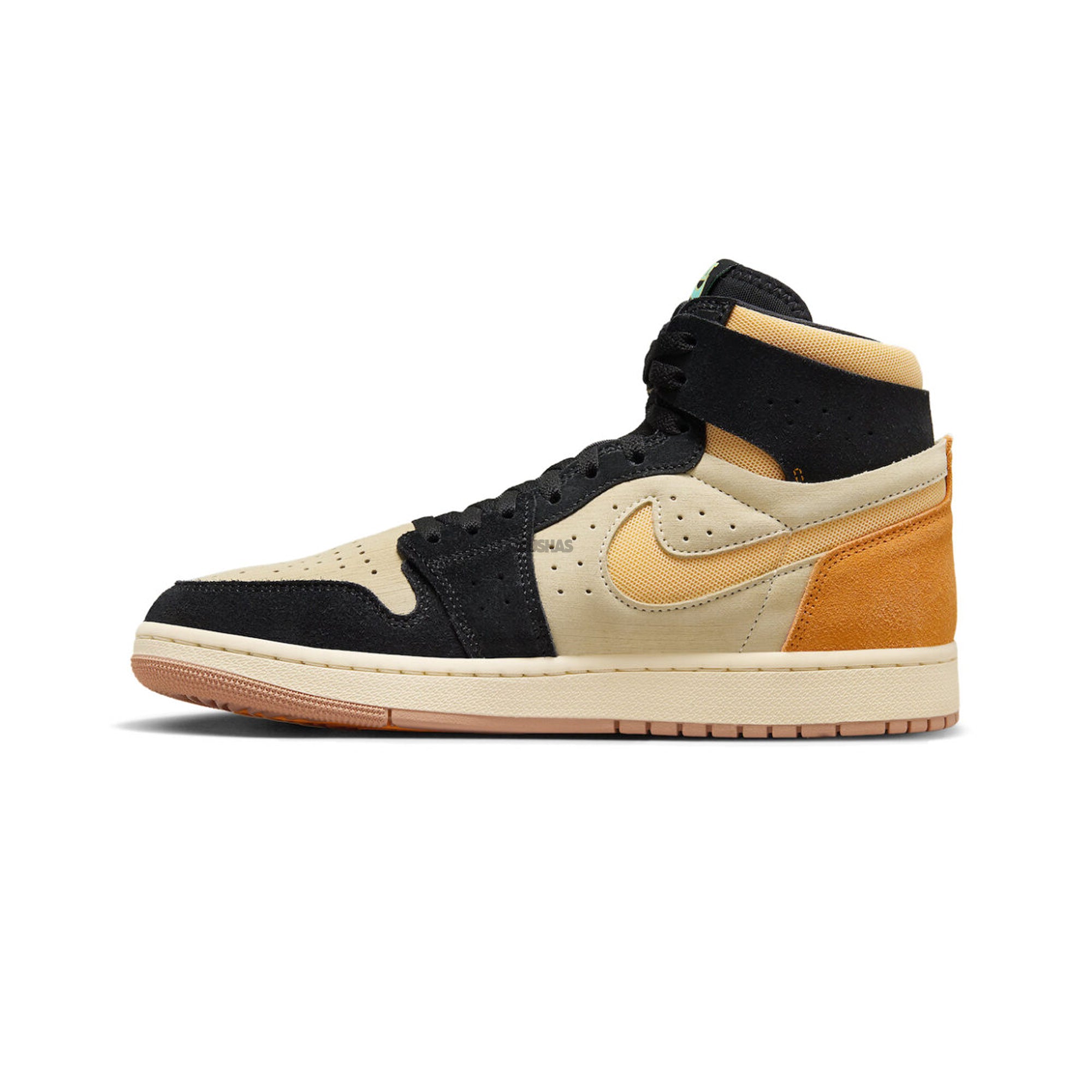 Air Jordan 1 High Zoom Air CMFT 2 'Muslin Vivid Orange' Basketball Shoes (2023) - Men's Retro Sneakers for Running, Gym & Streetwear Fashion