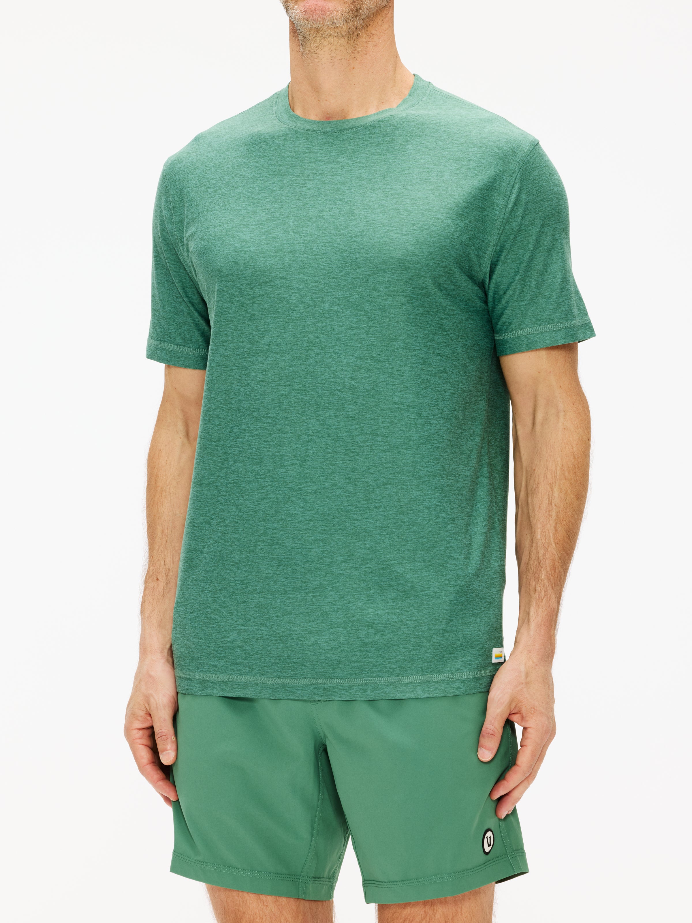 Vuori Strato Tech Tee - Men's Performance T-Shirt for Running, Gym & Outdoor Activities | Moisture-Wicking & Breathable Activewear