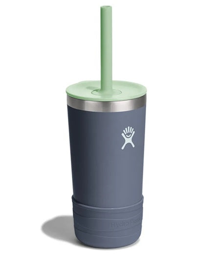 12 oz Kids Insulated Tumbler with Straw Lid & Non-Slip Boot - Perfect for School, Travel, and Outdoor Activities
