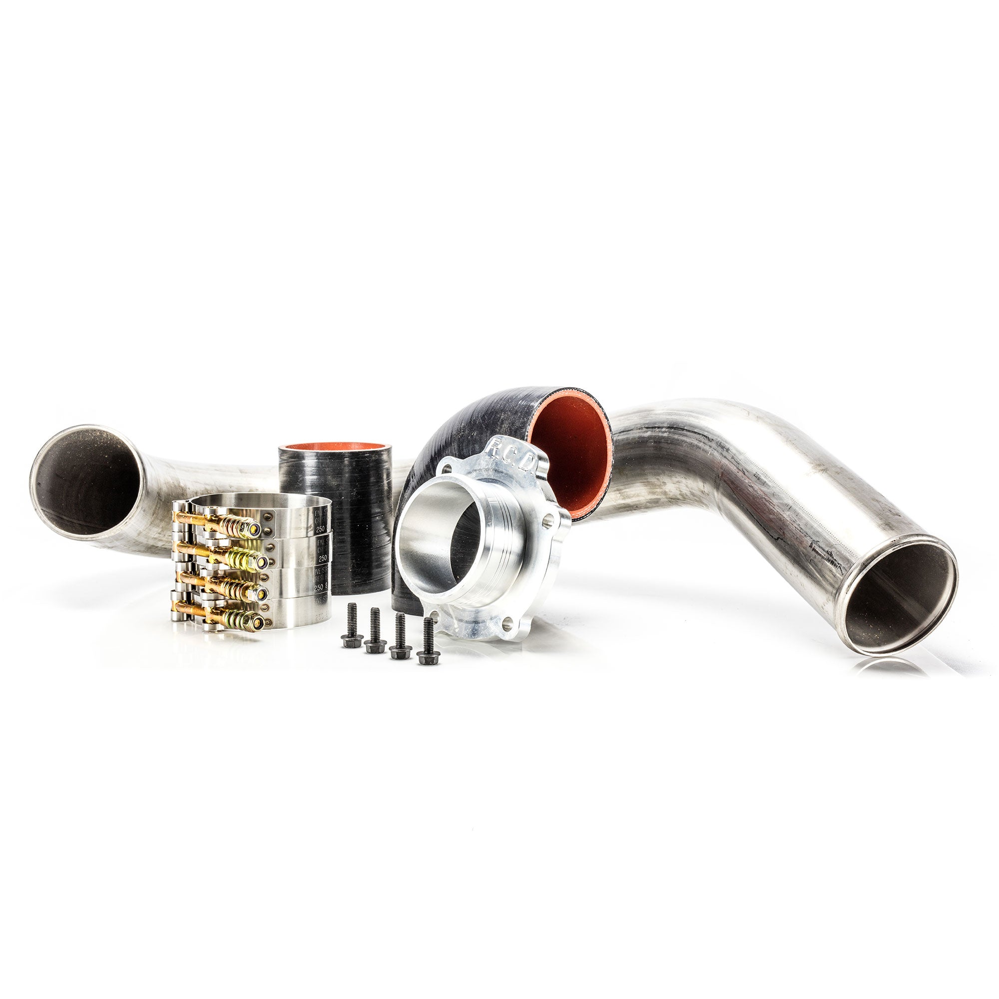6.4L Ford Power Stroke 3 Inch 304 Stainless Steel Charge Air Cooler (CAC) Tube - Performance Upgrade for Diesel Trucks & Towing Applications