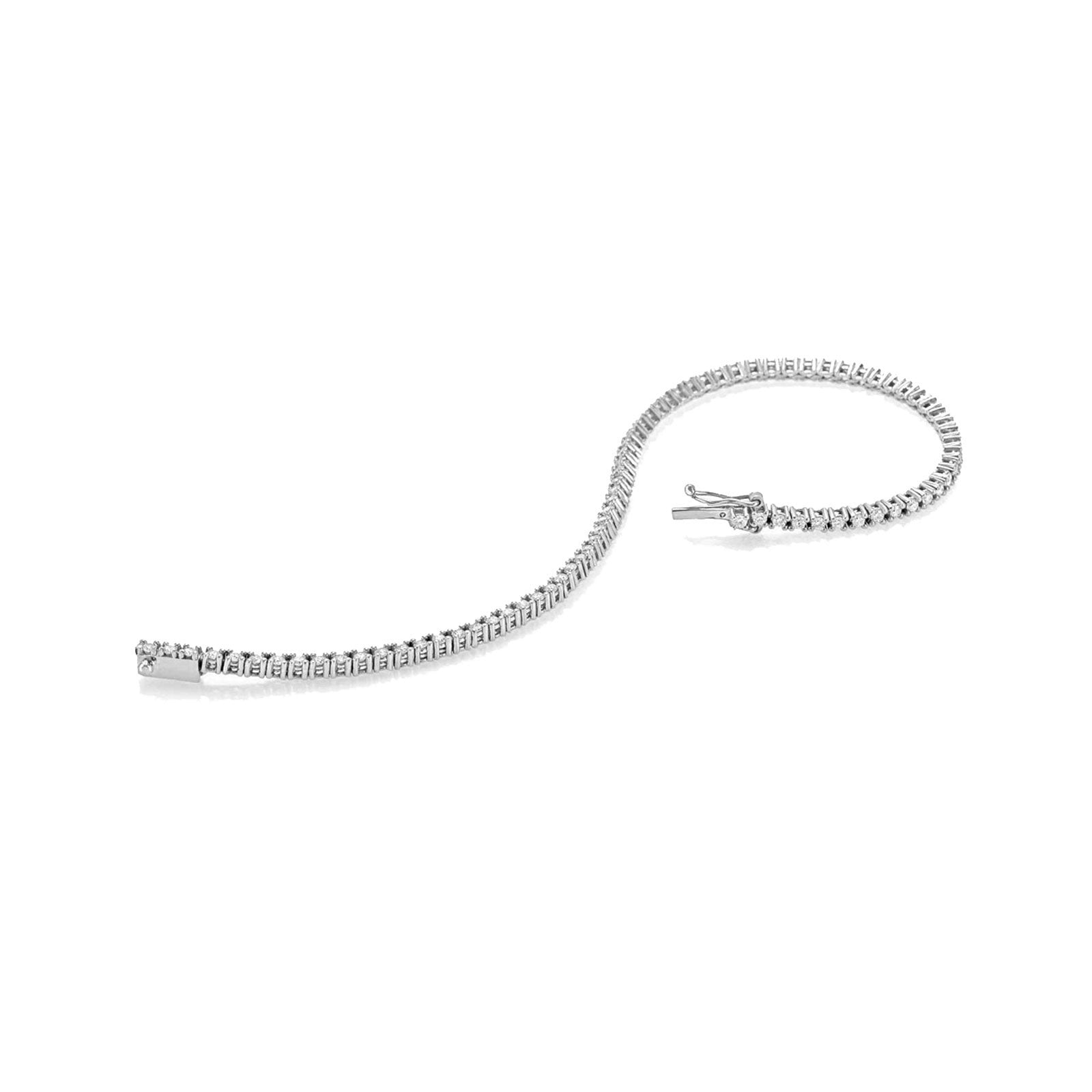 6.00 ct Diamond Tennis Bracelet - 3.2mm 14K Gold 4-Prong Setting | Elegant Jewelry for Weddings, Anniversaries & Special Occasions