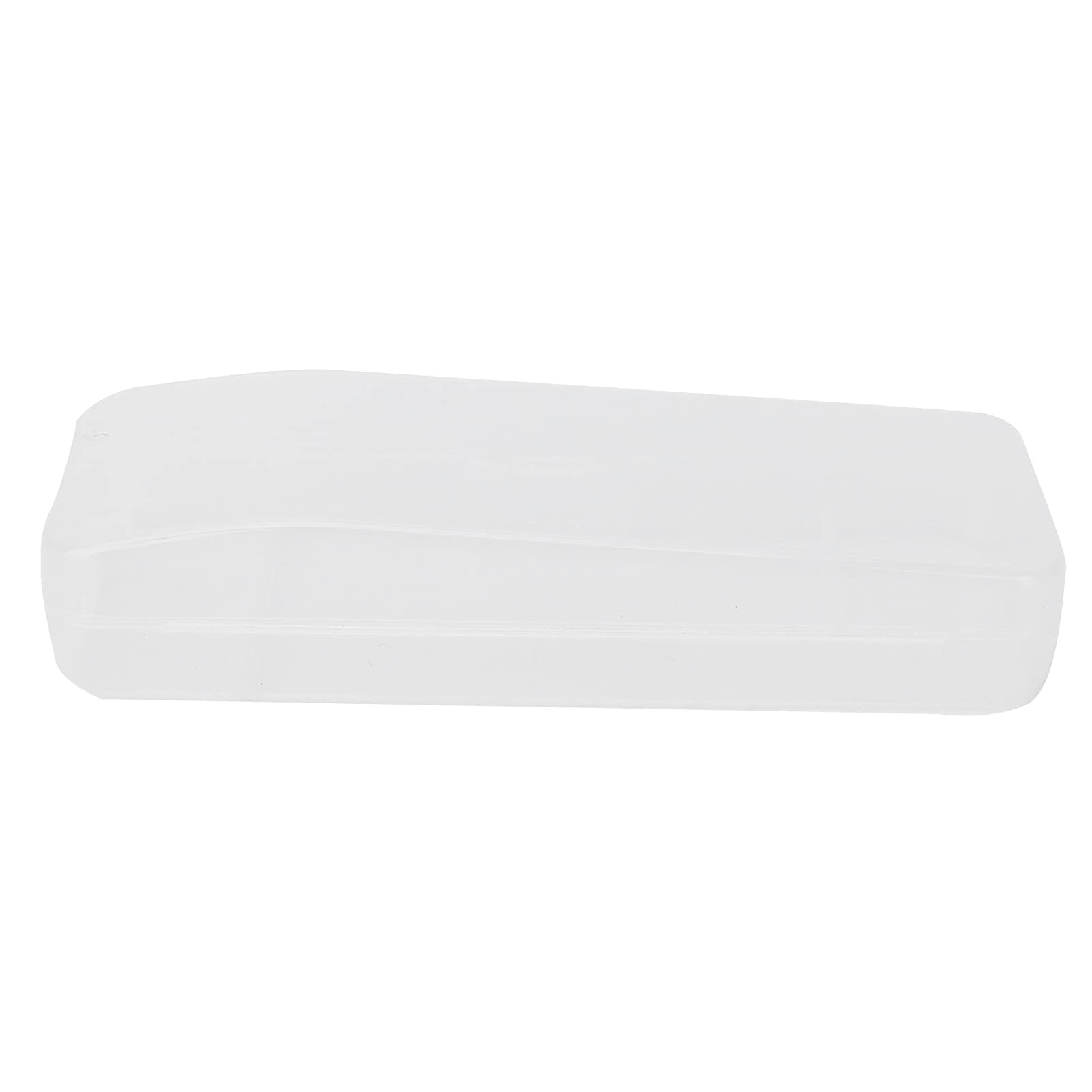 Agatige Portable Razor Case - Travel-Friendly Transparent Storage Box for Manual Razors - Breathable Protector for Razor Systems - Perfect for Travel, Gym & Home Organization