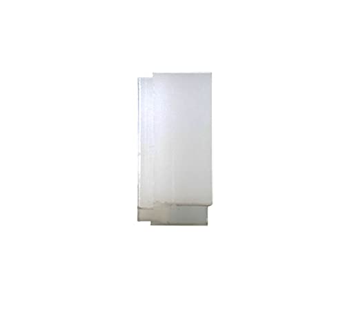 WRS 1 Inch Pressure Shoe - White Non-Slip Shoe Cover for Medical, Food Service, and Cleanroom Environments